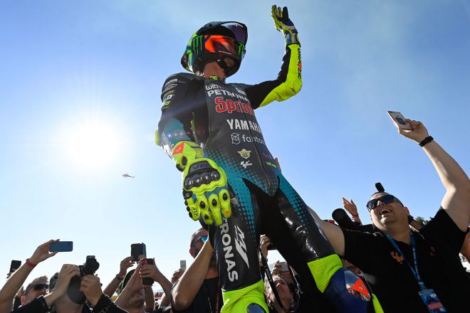 バレンティーノ・ロッシ（ペトロナス・ヤマハSRT）／2021MotoGP第18戦バレンシアGP