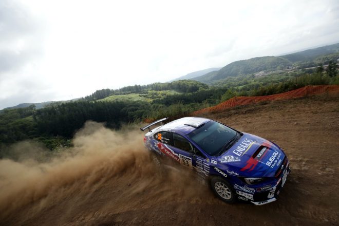 ケガからの復帰戦となった第9戦ラリー北海道では2位を獲得し、そのスピードをあらためて示した