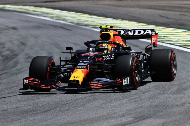 2021年F1第19戦ブラジルGP　セルジオ・ペレス（レッドブル・ホンダ）