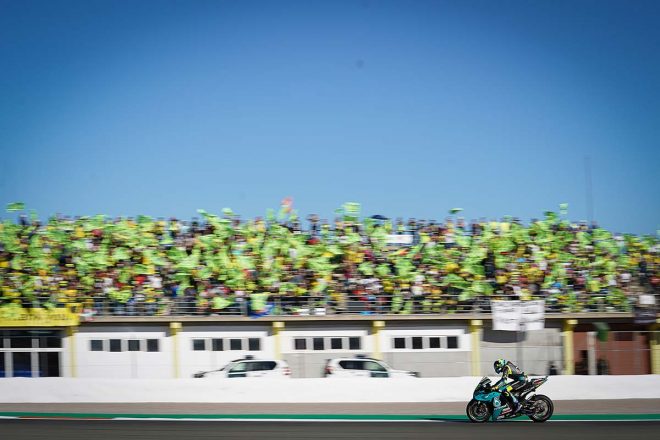 2021年MotoGP第18戦バレンシアGP　バレンティーノ・ロッシ（ペトロナス・ヤマハSRT）