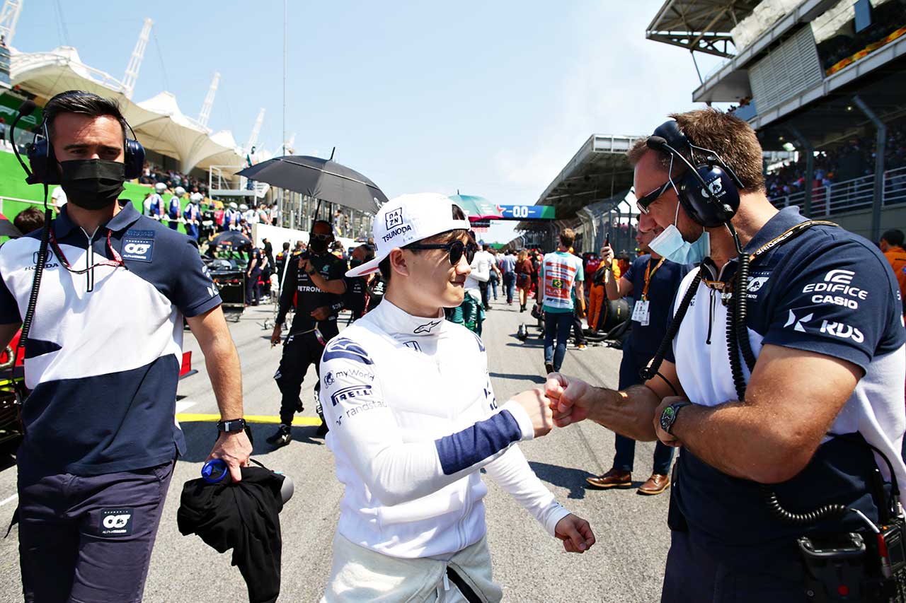 2021年F1第19戦ブラジルGP　角田裕毅（アルファタウリ・ホンダ）