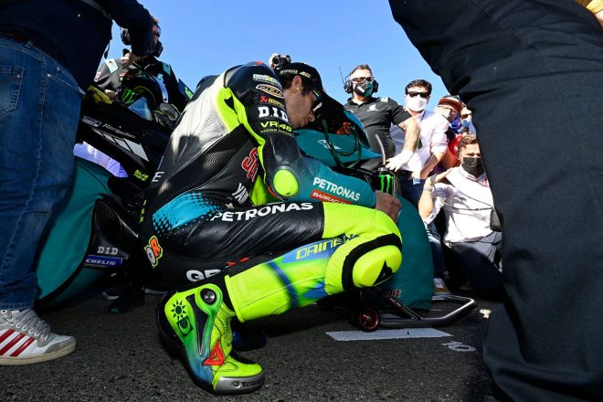 バレンティーノ・ロッシ（ペトロナス・ヤマハSRT）／2021MotoGP第18戦バレンシアGP