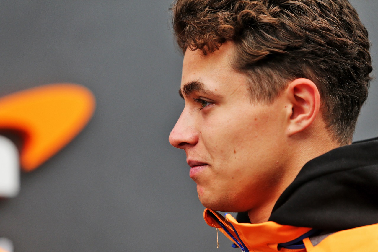 2021年F1第19戦ブラジルGP　ランド・ノリス（マクラーレン）