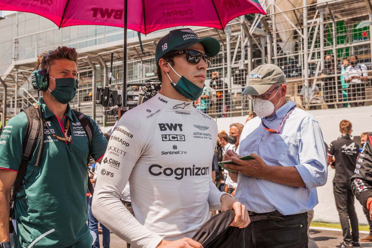 2021年F1第19戦ブラジルGP　ランス・ストロール（アストンマーティン）