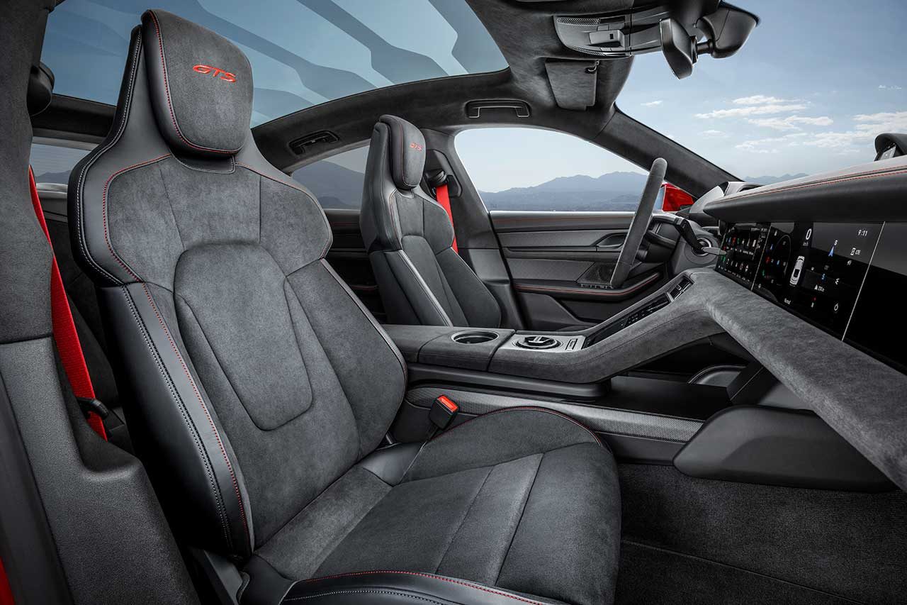 ポルシェ タイカン Gts のインテリア ポルシェ タイカンに Gts が追加 ローンチコントロール使用時に598psを発生の画像 写真 4 Autosport Web ポルシェ タイカン Gts のインテリア ポルシェ タイカンに Gts が追加 ローンチコントロール使用時に598psを発生の画像 写真 4 Autosport Web