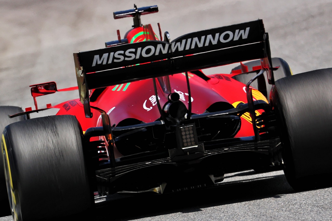 2021年F1第19戦ブラジルGP　シャルル・ルクレール（フェラーリ）