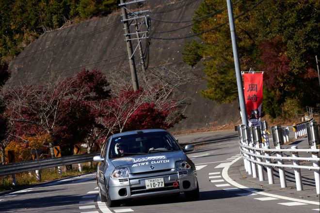 C-1クラスウイナーとなった桝井和寛／フラビアン・ビダル組（ルノー・ルーテシア）