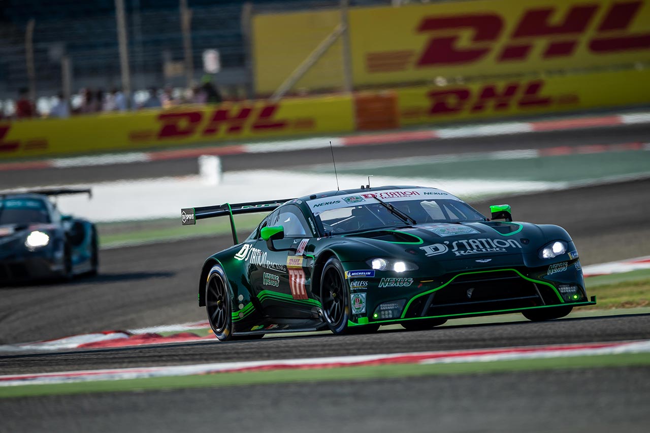 2021 WEC世界耐久選手権第6戦バーレーン　D’station Racingのアストンマーティン・バンテージAMR GTE
