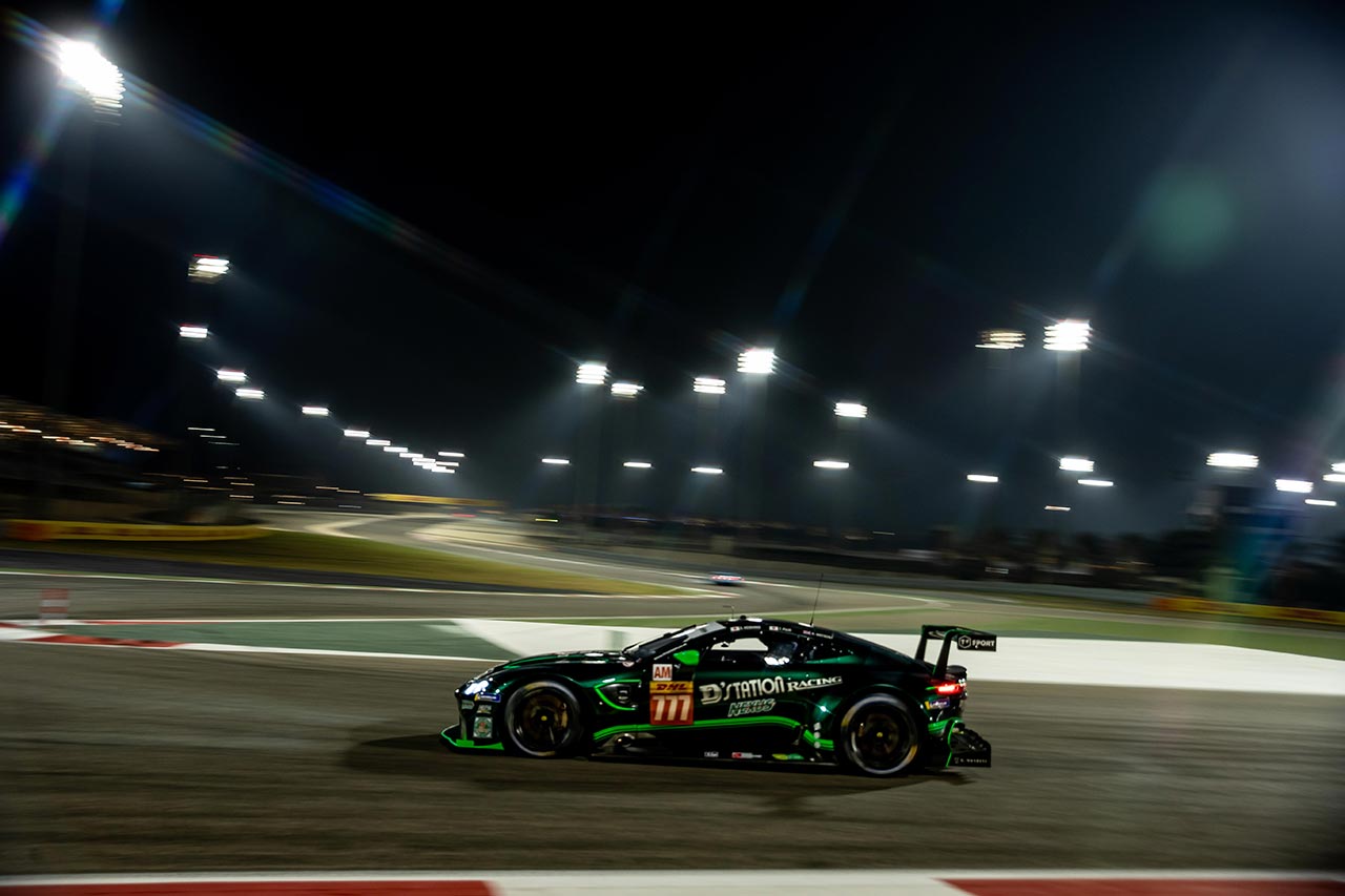 2021 WEC世界耐久選手権第6戦バーレーン　D’station Racingのアストンマーティン・バンテージAMR GTE