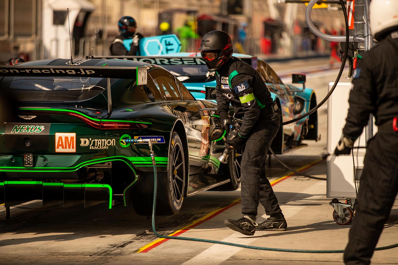 2021 WEC世界耐久選手権第6戦バーレーン　D’station Racingのアストンマーティン・バンテージAMR GTE