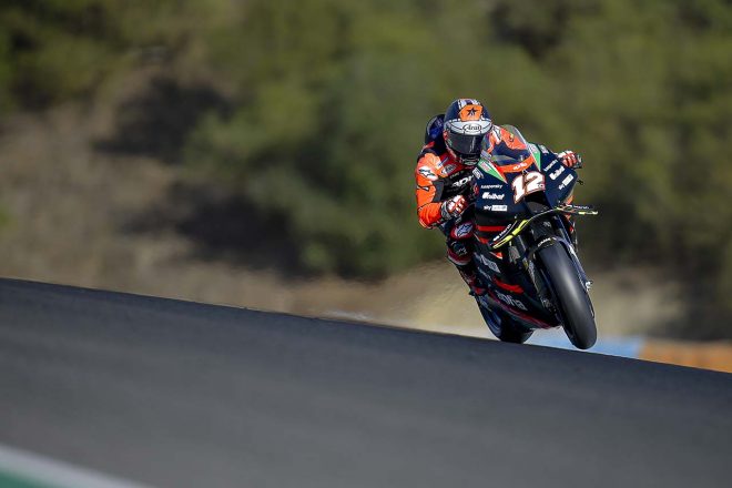 マーベリック・ビニャーレス（アプリリア・レーシング）／2022MotoGPヘレス公式テスト