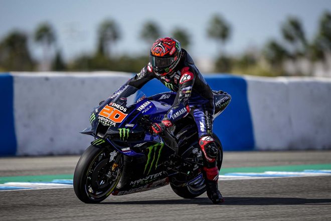 ファビオ・クアルタラロ（モンスターエナジー・ヤマハMotoGP）／2022MotoGPヘレス公式テスト
