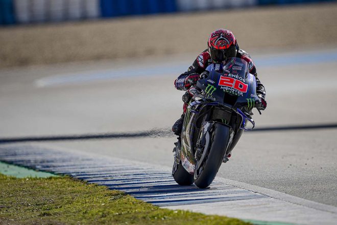 ファビオ・クアルタラロ（モンスターエナジー・ヤマハMotoGP）／2022MotoGPヘレス公式テスト