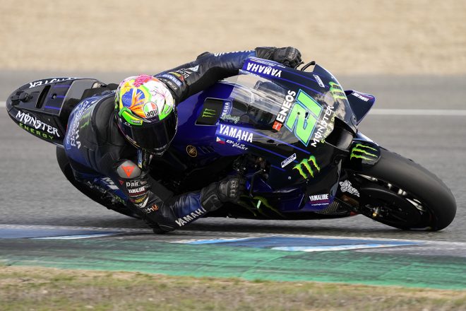 フランコ・モルビデリ（モンスターエナジー・ヤマハMotoGP）／2022MotoGPヘレス公式テスト