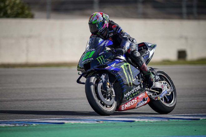 フランコ・モルビデリ（モンスターエナジー・ヤマハMotoGP）／2022MotoGPヘレス公式テスト