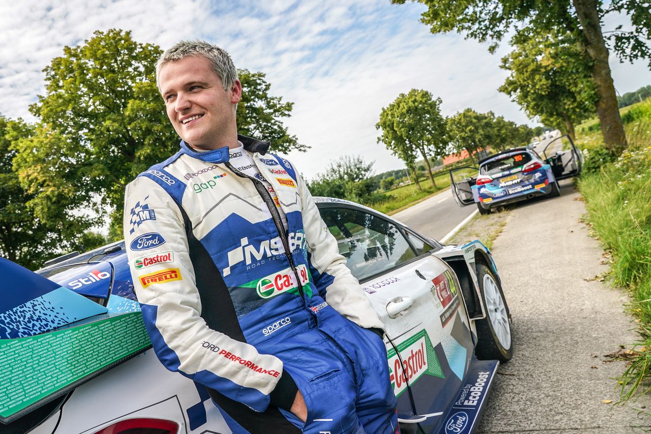 2022年のWRCフル参戦が決定したガス・グリーンスミス（Mスポーツ・フォードWRT）