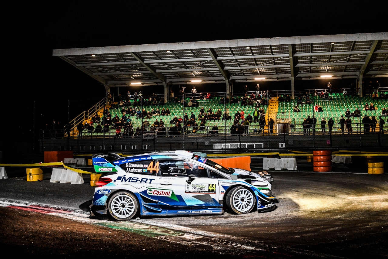 ガス・グリーンスミス／ヨナス・アンダーソン組（フォード・フィエスタWRC）　2021年WRC第12戦モンツァ