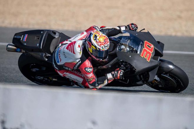 中上貴晶（LCRホンダ・イデミツ）／2022MotoGPヘレス公式テスト