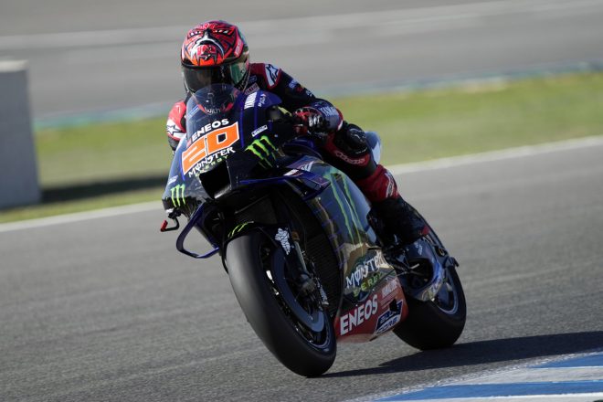 ファビオ・クアルタラロ（モンスターエナジー・ヤマハMotoGP）／2022MotoGPヘレス公式テスト