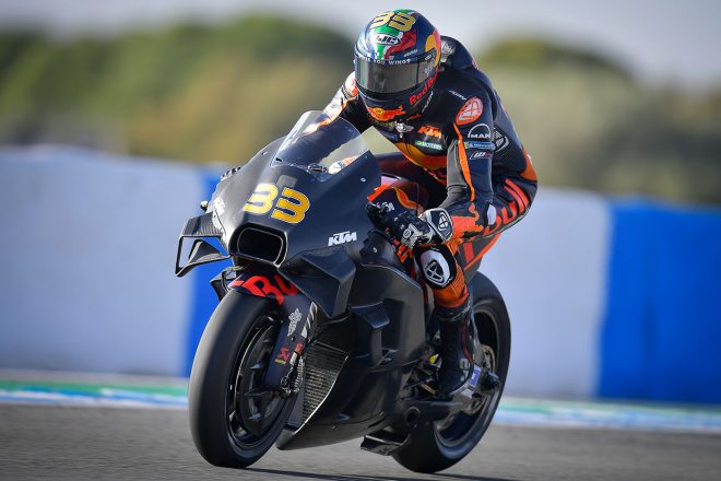 ブラッド・ビンダー（レッドブルKTMファクトリー・レーシング）／2022MotoGPヘレス公式テスト