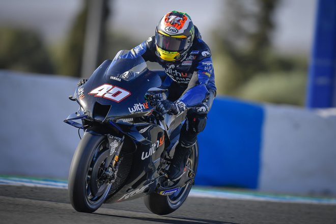 ダリン・ビンダー（WithUヤマハRNF・MotoGPチーム）／2022MotoGPヘレス公式テスト