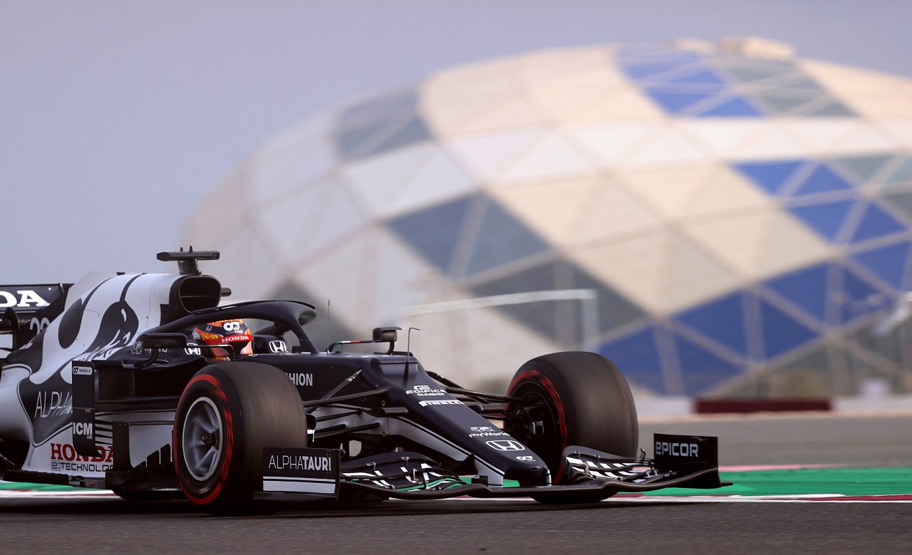 2021年F1第20戦カタールGP　角田裕毅（アルファタウリ・ホンダ）