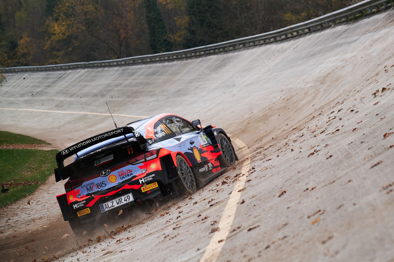 ティエリー・ヌービル（ヒュンダイi20クーペWRC）　2021年WRC第12戦モンツァ