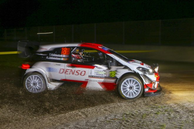勝田貴元（トヨタ・ヤリスWRC）　2021年WRC第12戦モンツァ