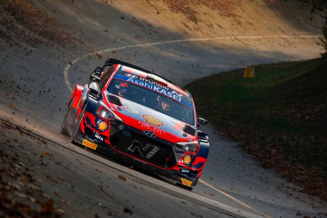 ティエリー・ヌービル（ヒュンダイi20クーペWRC）　2021年WRC第12戦モンツァ