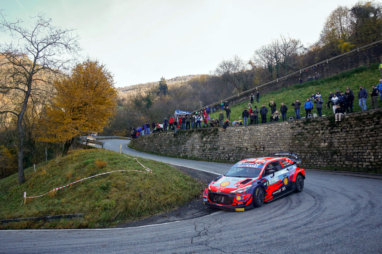 ダニ・ソルド（ヒュンダイi20クーペWRC）　2021年WRC第12戦モンツァ