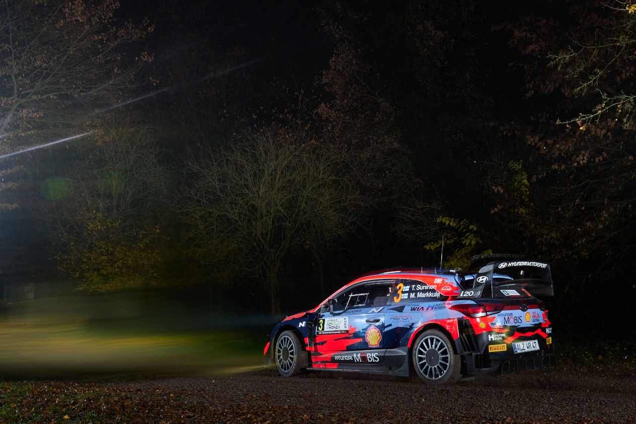 テーム・スニネン（ヒュンダイi20クーペWRC）　2021年WRC第12戦モンツァ