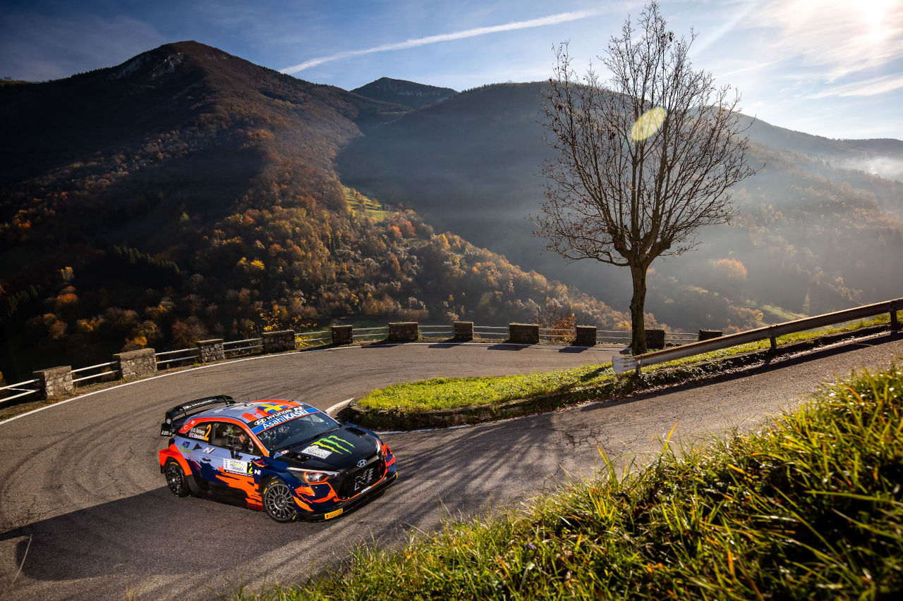 オリバー・ソルベルグ（ヒュンダイi20クーペWRC）　2021年WRC第12戦モンツァ