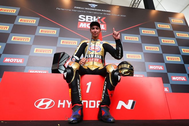 トプラク・ラズガットリオグル（Pata Yamaha with BRIXX WorldSBK）／2021SBK第13戦インドネシア