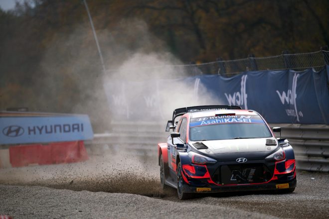 オリバー・ソルベルグ（ヒュンダイi20クーペWRC）　2021年WRC第12戦モンツァ