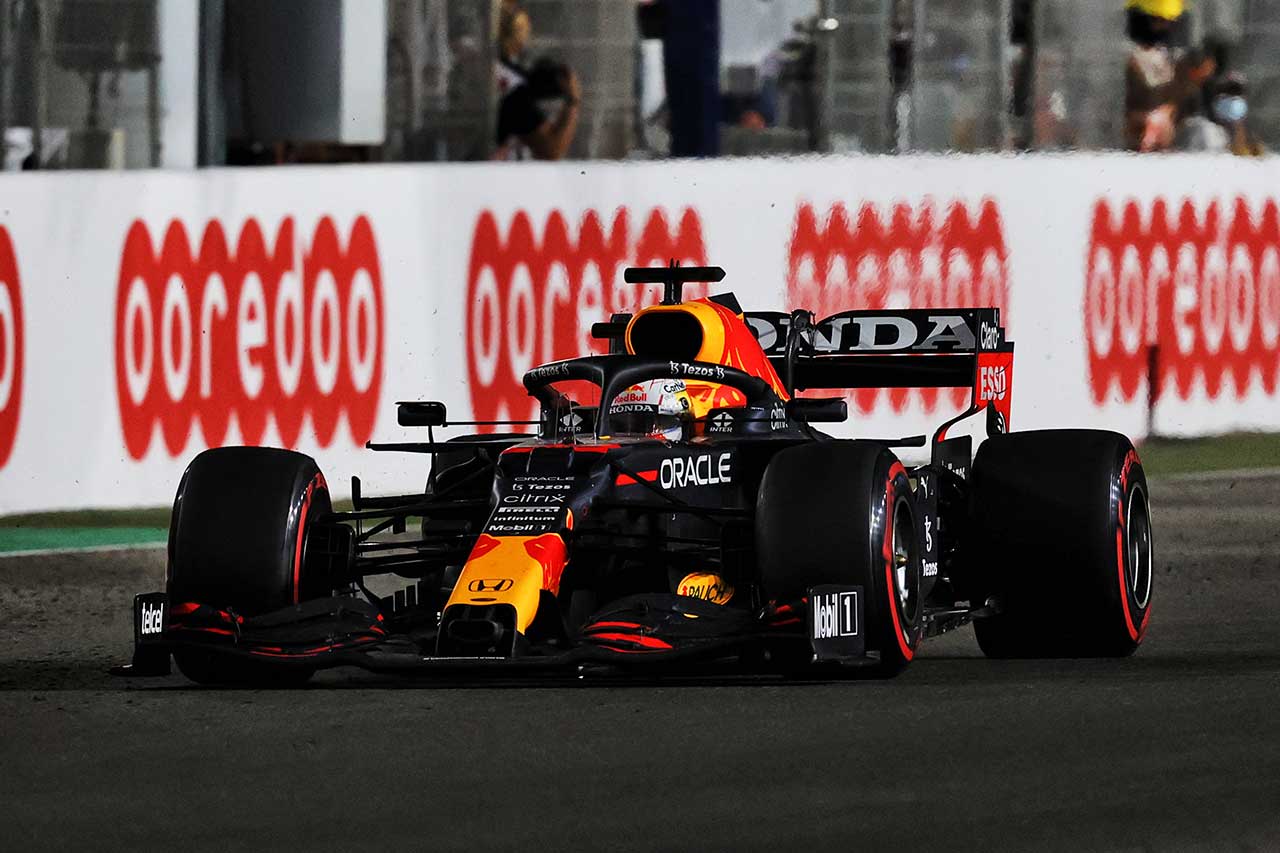 2021年F1第20戦カタールGP　マックス・フェルスタッペン（レッドブル・ホンダ）