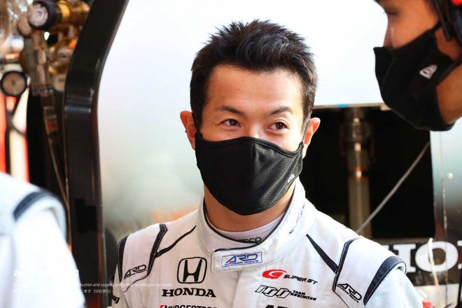 60ポイントを獲得しランキングトップの山本尚貴（STANLEY NSX-GT）