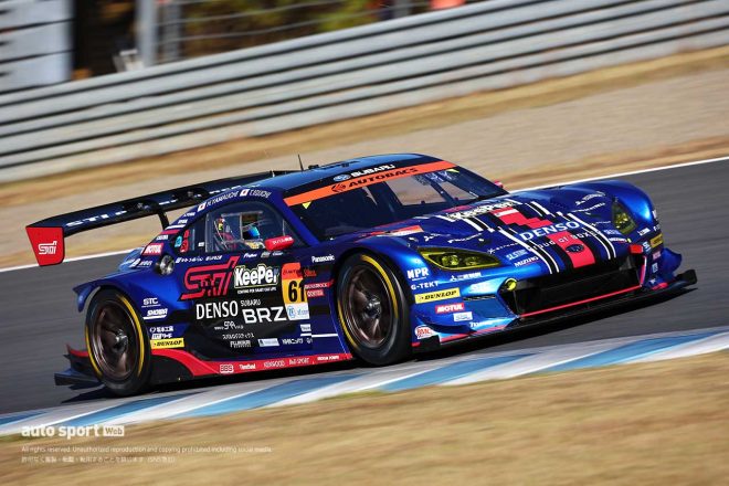 55ポイントを獲得し、ラングトップで最終戦を迎えるSUBARU BRZ R&D SPORT（井口卓人／山内英輝）