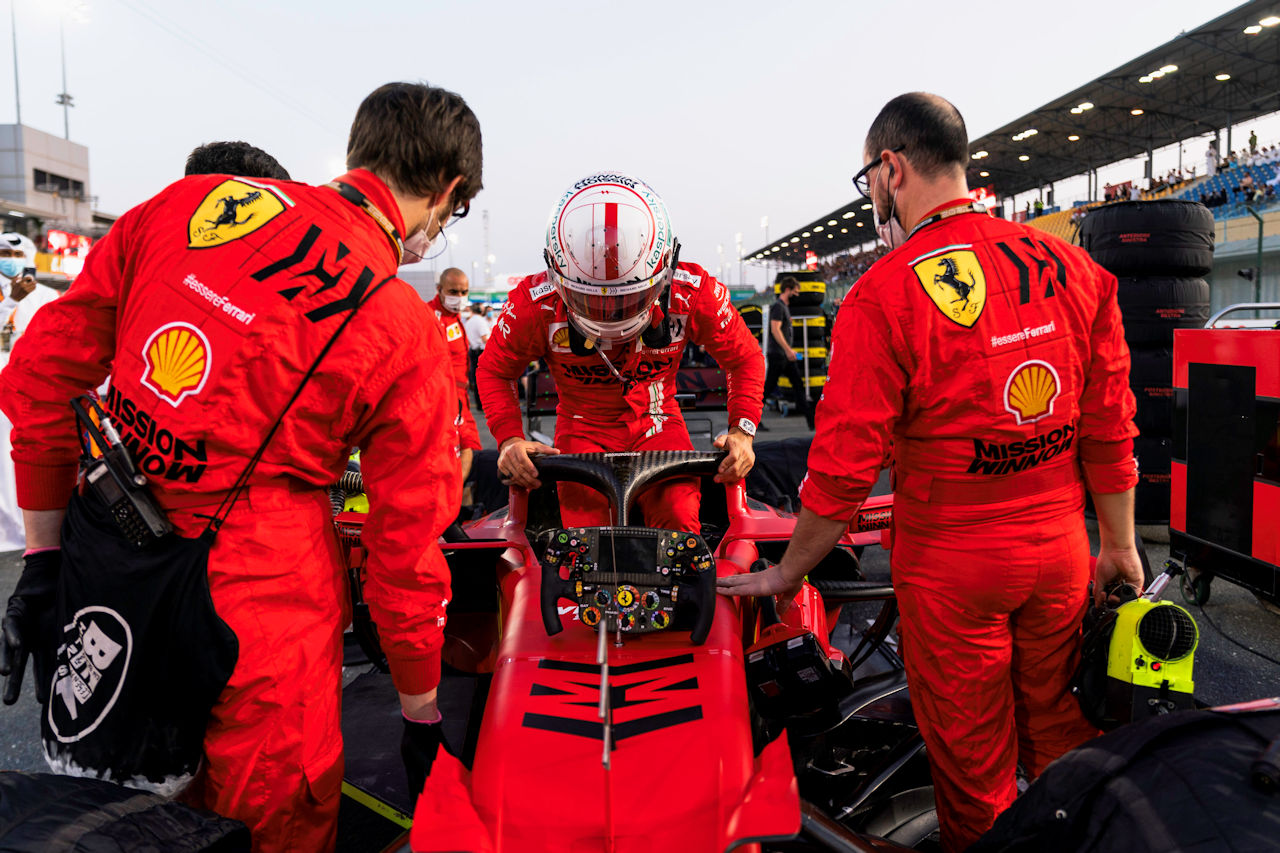 2021年F1第20戦カタールGP　シャルル・ルクレール（フェラーリ）