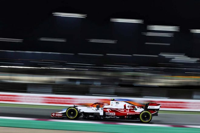 2021年F1第20戦カタールGP　アントニオ・ジョビナッツィ（アルファロメオ）