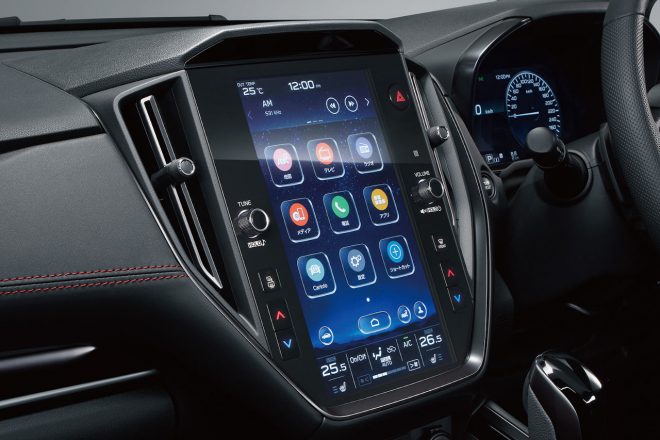 11.6インチセンターインフォメーションディスプレイ&インフォテインメントシステム(スマートフォン連携イメージ)