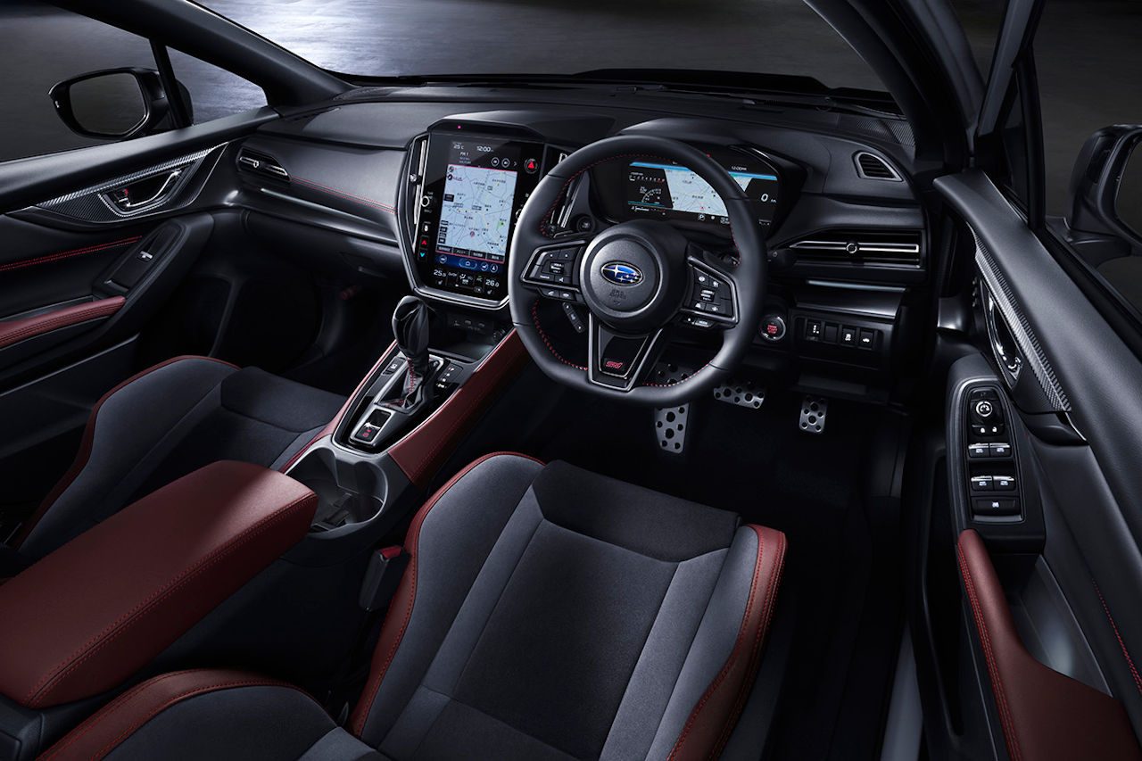 Wrx S4 Sti Sport R Exのコクピットイメージ メーカーオプションのrecaroフロントシートを装備 スバル 新型 Wrx S4 日本仕様を発表 新開発の2 4l直噴ターボエンジン搭載の画像 写真 3 Autosport Web