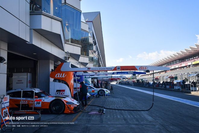 スーパーGT第8戦富士の搬入日の様子