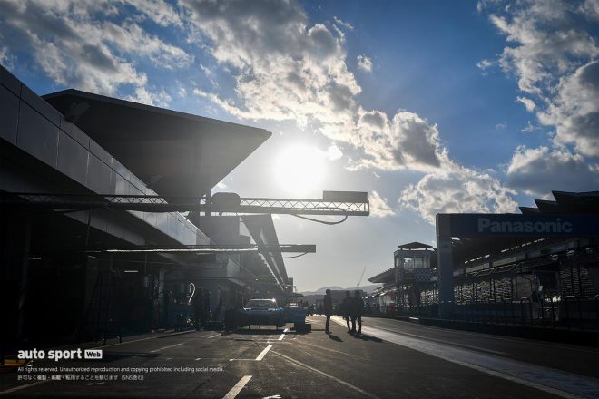 2021年スーパーGT第8戦富士スピードウェイ　11月26日搬入日の様子