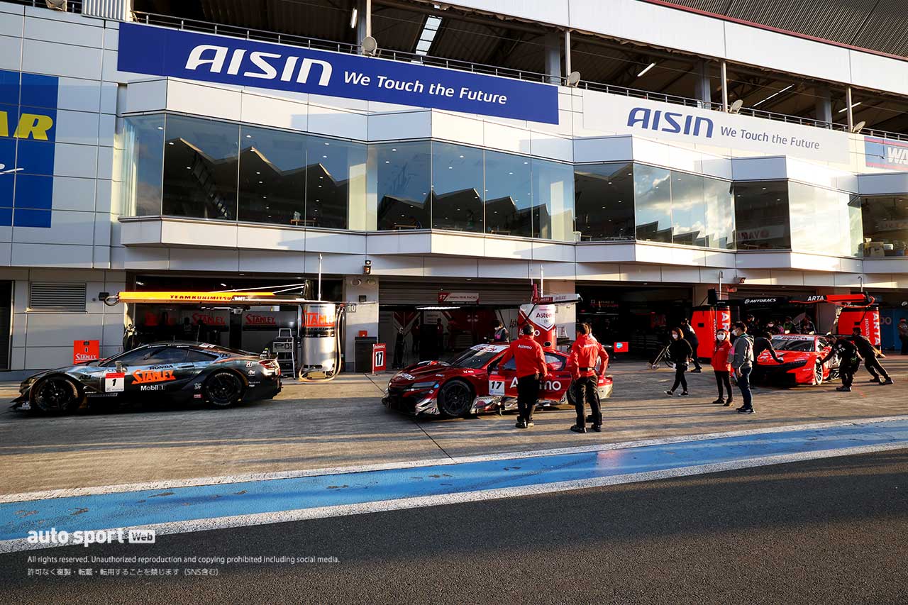 2021スーパーGT第8戦富士　チャンピオンを争うホンダNSX-GT3台