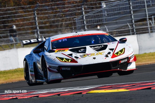 2021スーパーGT第8戦富士　JLOC ランボルギーニ GT3（小暮卓史／元嶋佑弥）