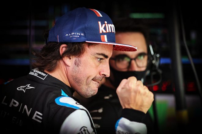 2021年F1第20戦カタールGPフェルナンド・アロンソ
