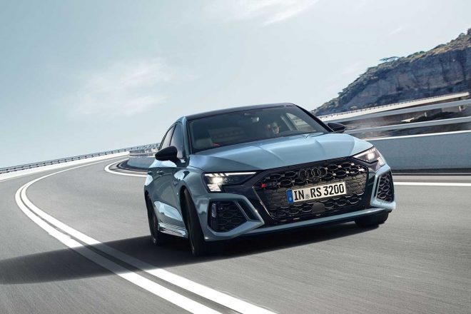 オンライン予約販売限定50台の『RS3スポーツバック1st エディション』