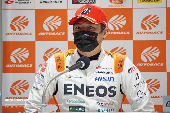 2021スーパーGT第8戦富士　大嶋和也（ENEOS X PRIME GR Supra）