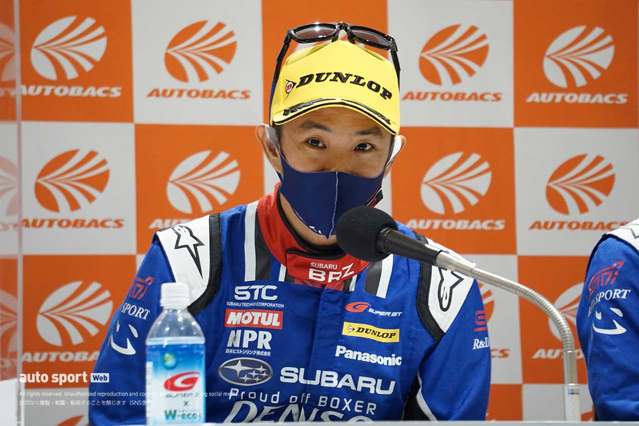 2021スーパーGT第8戦富士　井口卓人（SUBARU BRZ R&D SPORT）