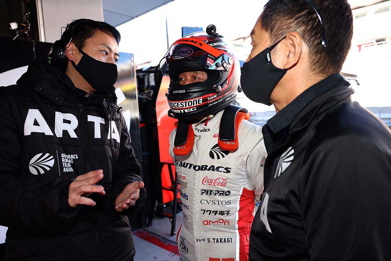 2021スーパーGT第8戦富士　高木真一（ARTA NSX GT3）